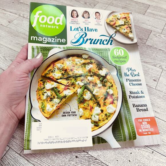 food network Magazine 2024 April / May - Lets Have Brunch - Picture 1 of 12